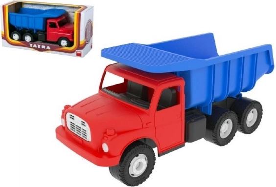 Dino Tatra 148 benne basculante 30 cm – Bleu-rouge