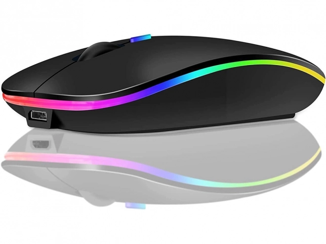 Souris Bluetooth mince 2,4 GHz pour PC et ordinateurs portables