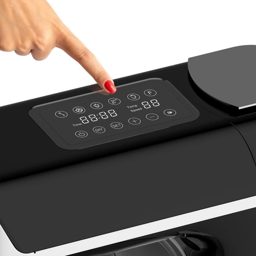 Balance intégrée, minuteur et 11 vitesses