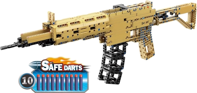 Jeu de construction fusil d’assaut Qman M416