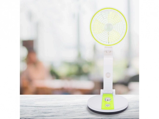 Ventilateur pliant portable avec lumière LED
