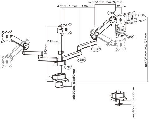 Montage solide et flexible