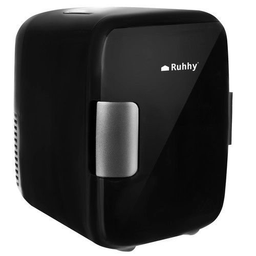 Ruhhy Réfrigérateur mini portable noir 4L 12V/220V
