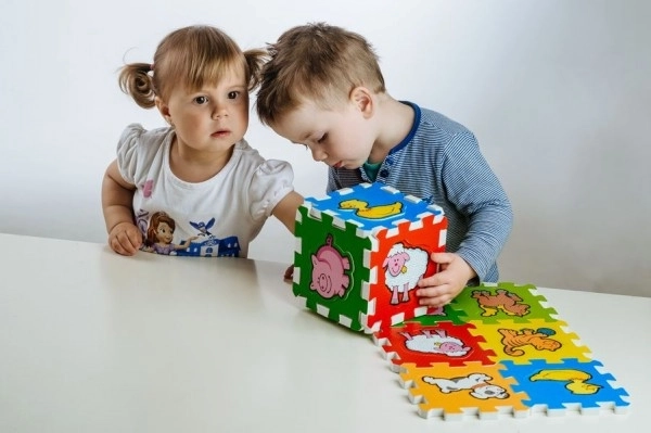Puzzle en mousse mes premiers animaux