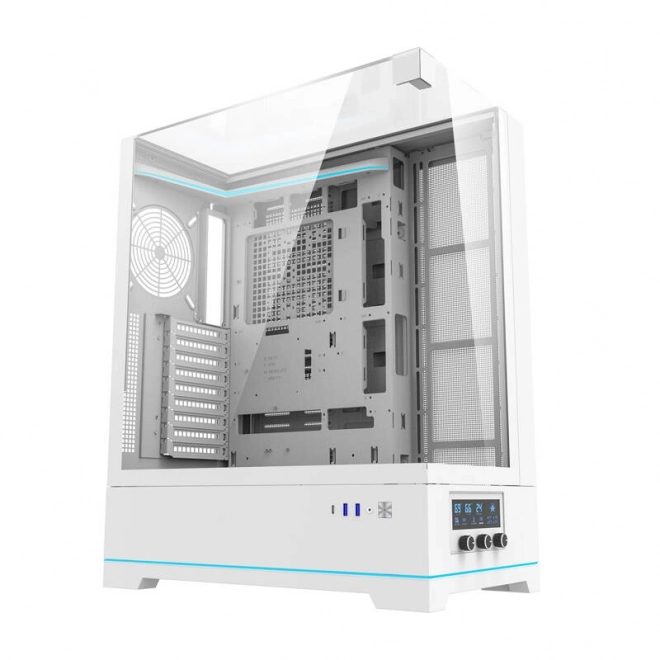Boîtier de PC Darkflash DY450L blanc