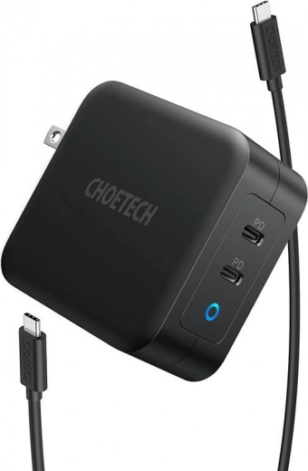 Charge rapide jusqu’à 100 W avec Power Delivery