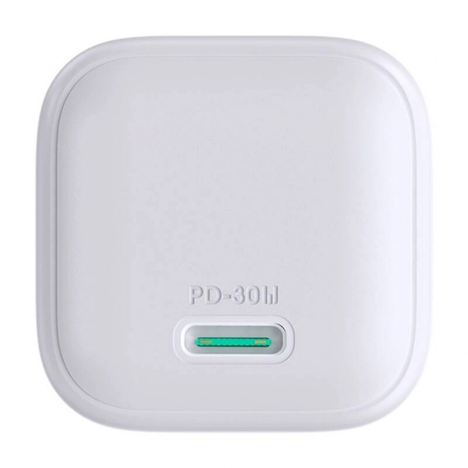 Chargeur miniature Joyroom 30W GaN blanc