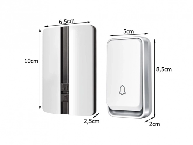 Sonnette sans fil sans batterie IP44