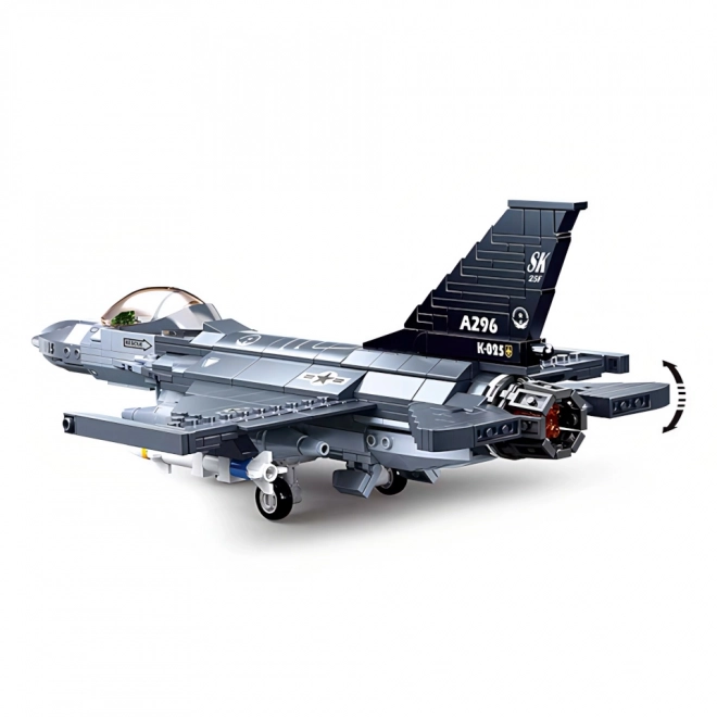Briques de Modèle Sluban M38-B0891 Chasseur F-16 Falcon