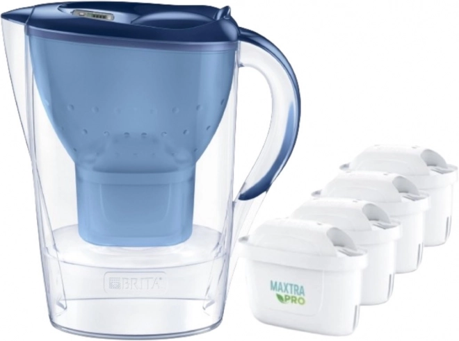 Carafe filtrante BRITA Marella XL, bleue