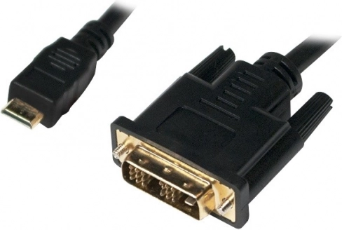 Câble mini HDMI vers DVI‑D 1 m, noir