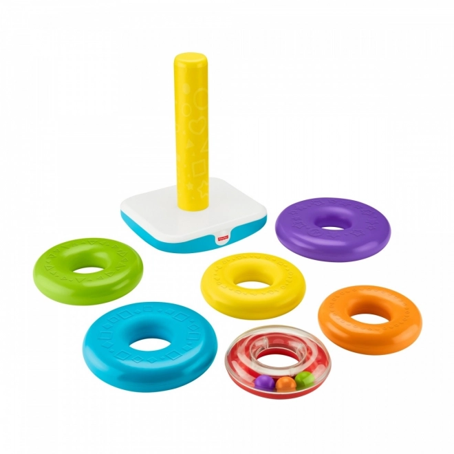 Grande pyramide d'anneaux Fisher-Price