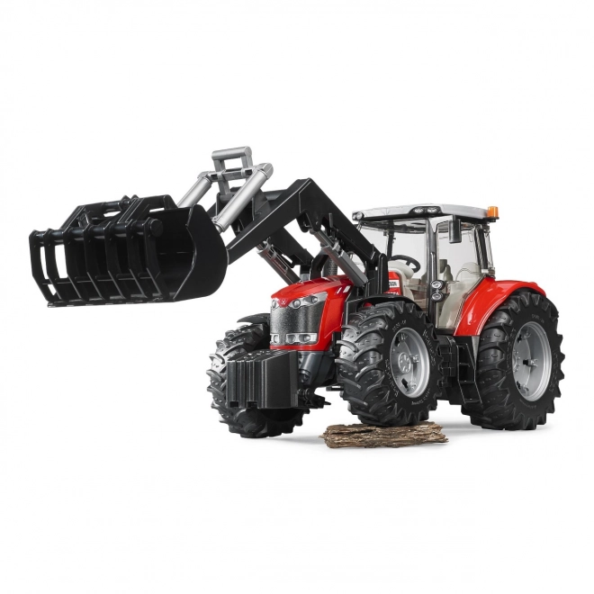 Tracteur Bruder Massey Ferguson 7624 avec chargeur frontal