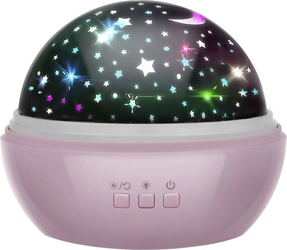 Lampe de nuit avec projecteur – Rose