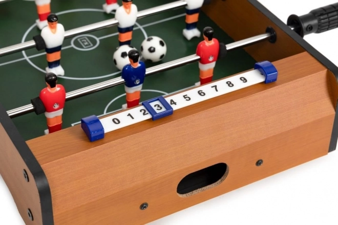 Mini baby-foot en bois pour enfants