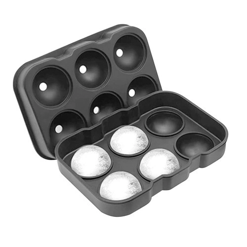 Moule en silicone pour glace 2-en-1 - cubes + boules Ruhhy 21270