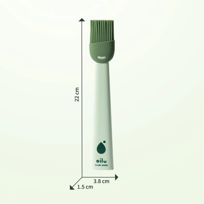 Brosse en silicone pour gâteaux, viande - vert