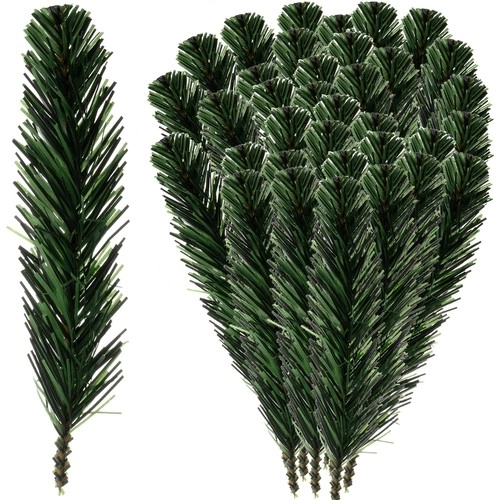 Brindilles de sapin artificielles 21 cm - 40 pcs
