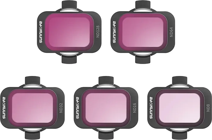 Assombrissement en cinq niveaux pour chaque prise de vue