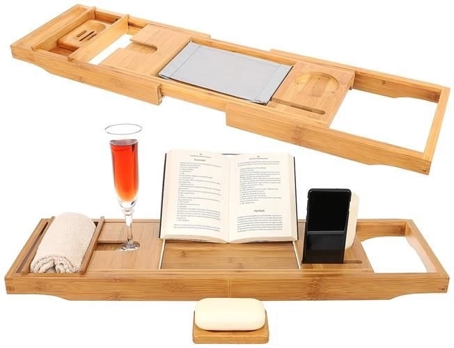 Étagère de baignoire ajustable