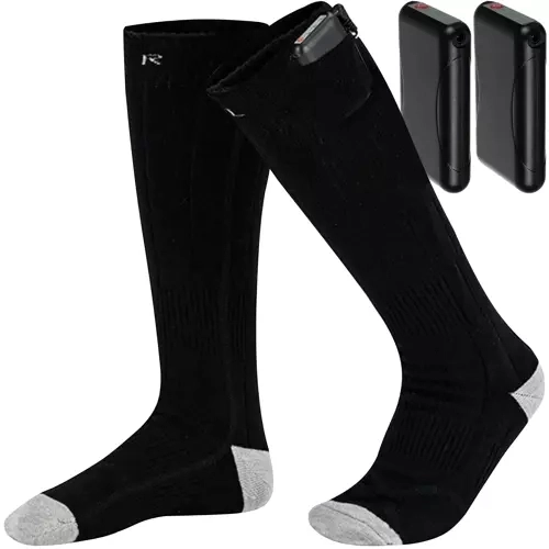 Chaussettes chauffantes électriques - Taille universelle Trizand 19549