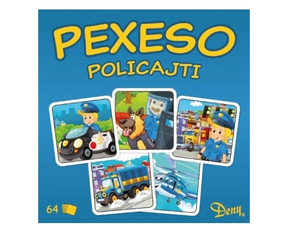 Pexeso Policiers