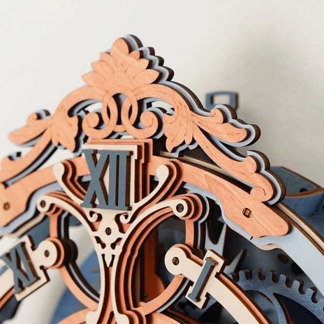 RoboTime 3D puzzle mécanique en bois - Horloge murale