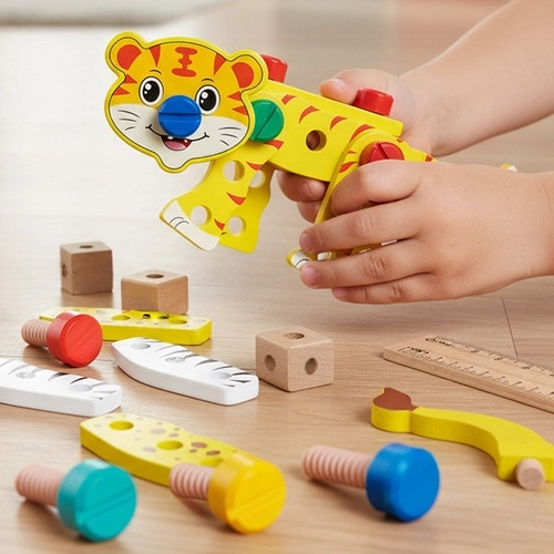 Construction créative d’animaux, de véhicules et de robots