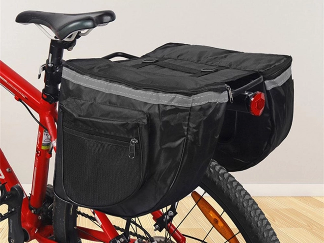 Grande sacoche de vélo avec porte-bagages