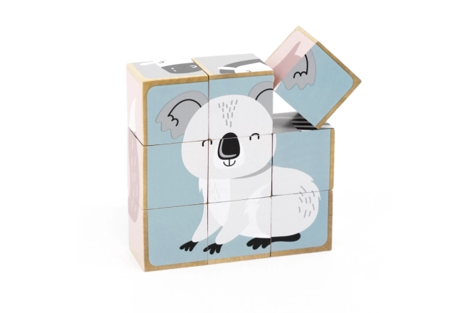 Blocs en bois 9 pcs