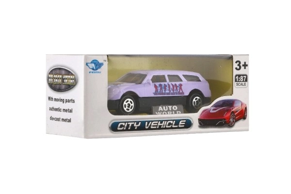 Modèle de voiture en métal 7 cm - mélange varié