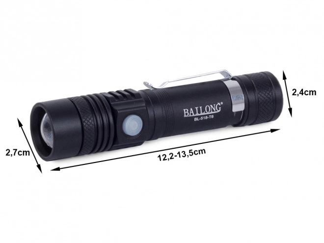 Lampe tactique militaire avec LED Cree XM-L T6