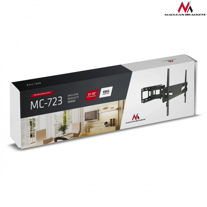 Support TV 37-80 pouces MC-723 45kg universel max. VESA 600x400 noir