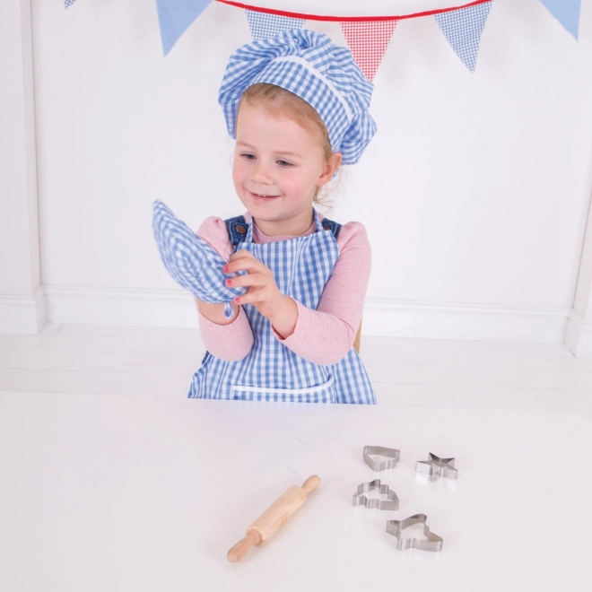 Ensemble de Chef Bleu pour Enfants par Bigjigs Toys
