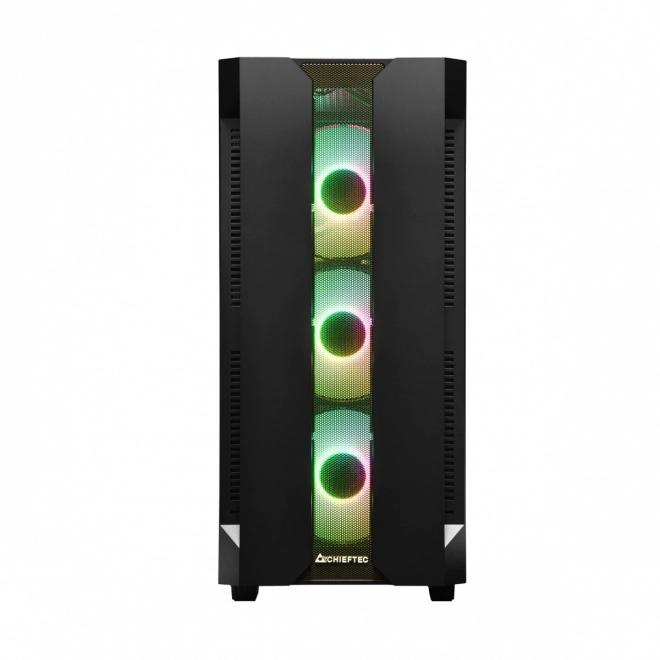 Boîtier Tour Moyen CHIEFTEC Hunter avec 4 ventilateurs RGB