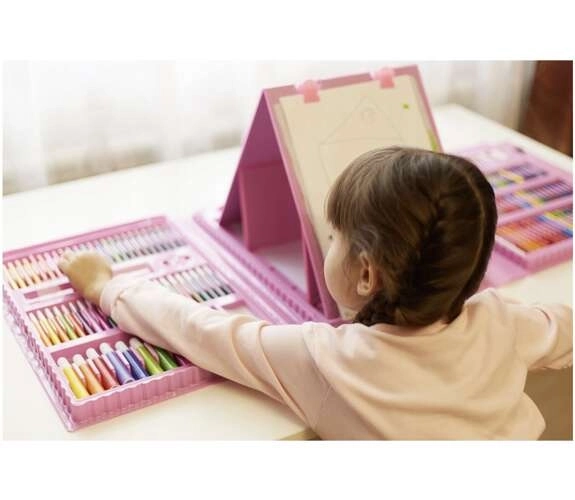 Ensemble de peinture 208 pièces dans une mallette