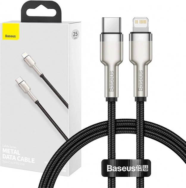Câble de charge Baseus USB‑C vers Lightning 20W