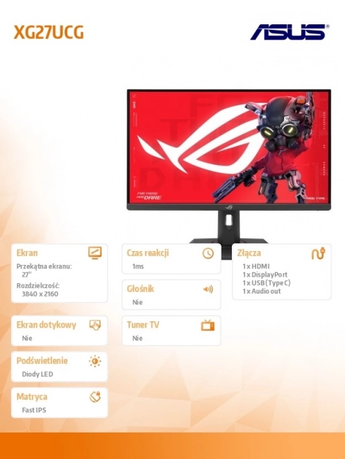 Moniteur de jeu 27 pouces