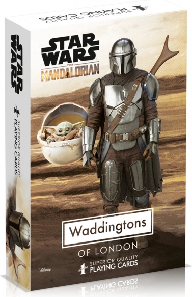 Cartes Waddingtons The Mandalorian avec Baby Yoda