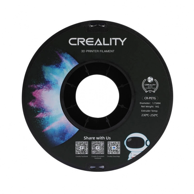 Filament CR-PETG Creality (blanc)