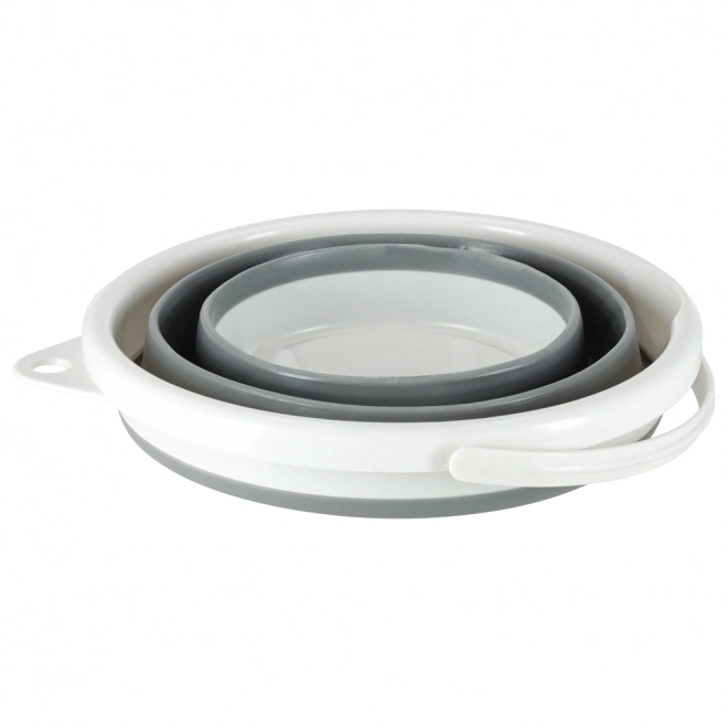 Seau de camping en silicone pliable 10L