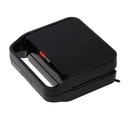 Adler Europe gaufrier multifonction 2 en 1 noir