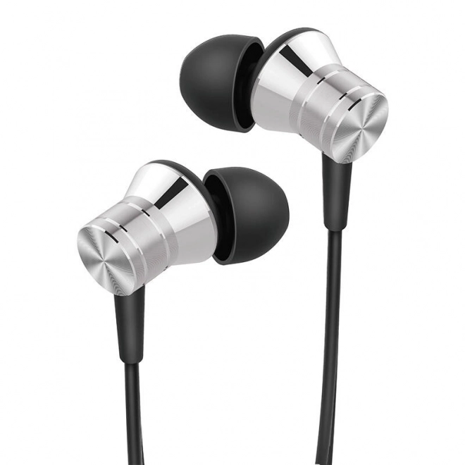 Écouteurs intra-auriculaires 1MORE Piston Fit avec câble (argent)