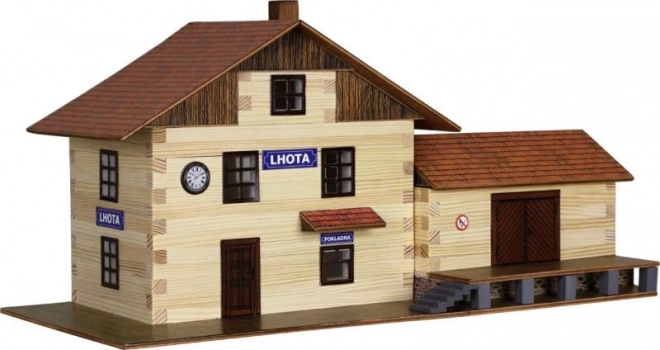 Kit de Construction Gare Ferroviaire