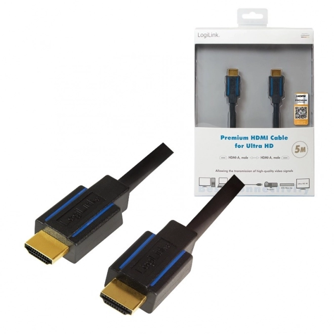 Câble HDMI Premium Ultra HD 5m