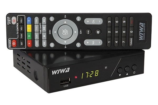 Tuner moderne WIWA avec technologie H.265 PRO
