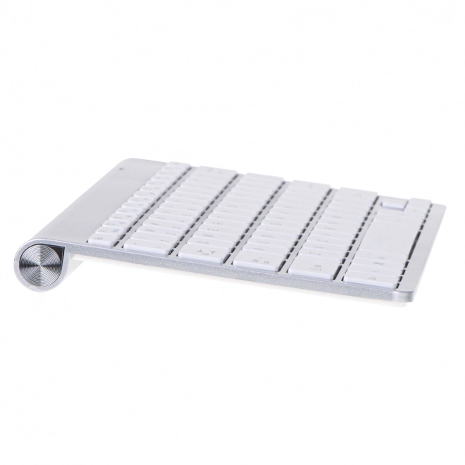 Clavier sans fil pour Smart TV argenté
