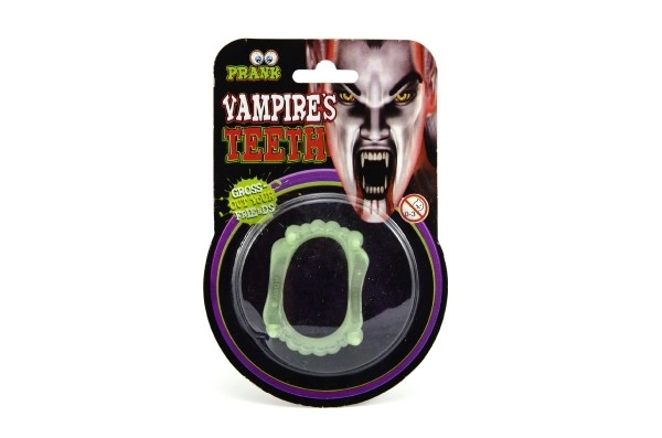 Dents de vampire lumineuses 5cm carnaval