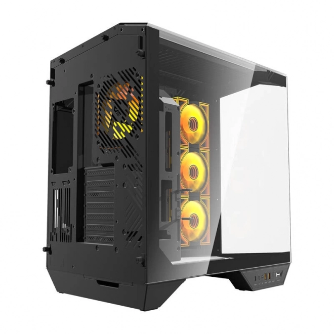 Boîtier PC Darkflash avec 4 ventilateurs