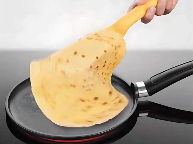 Spatule et rouleau à crêpes
